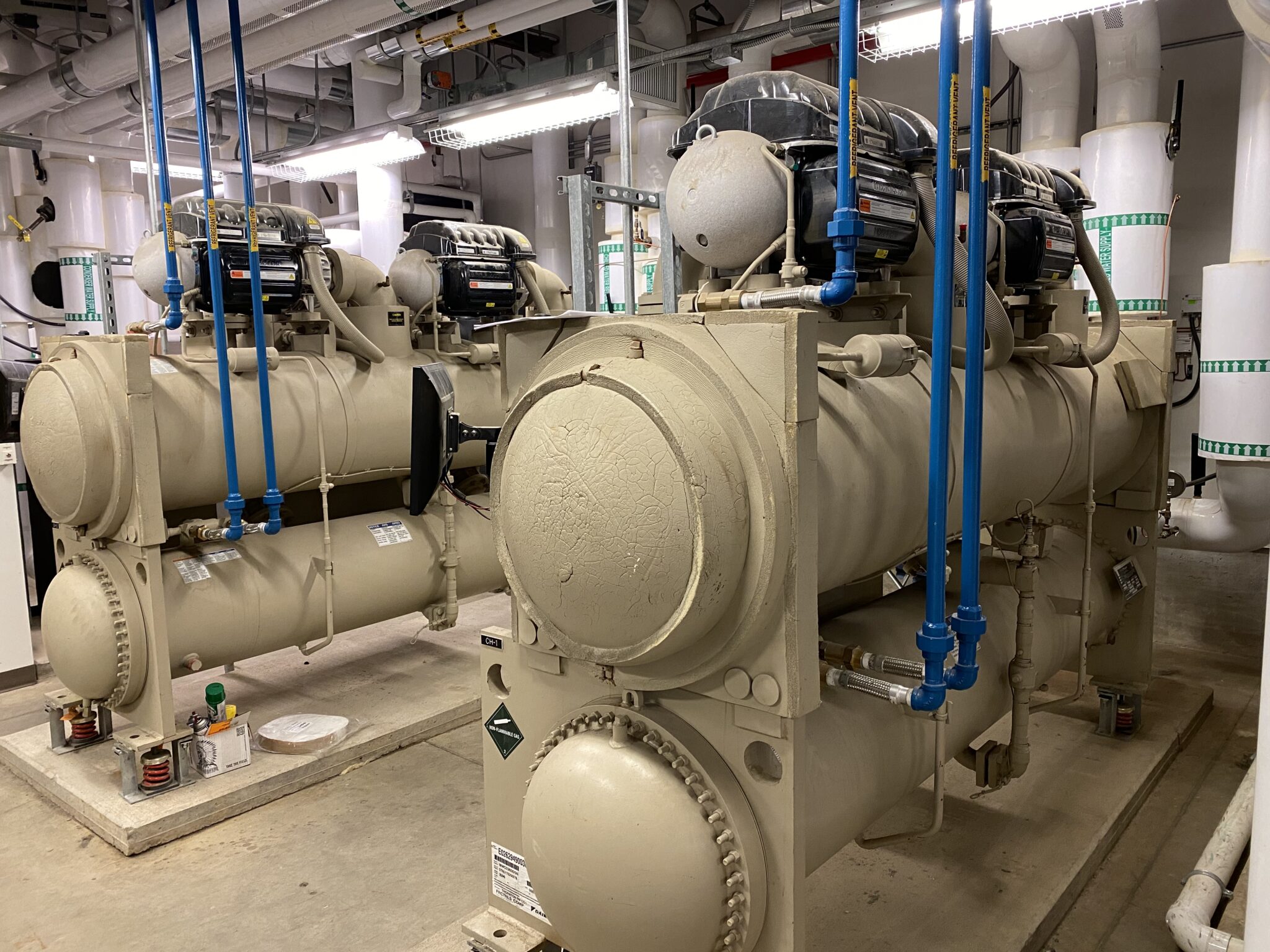 Daikin chiller serviced by Commercial Tech